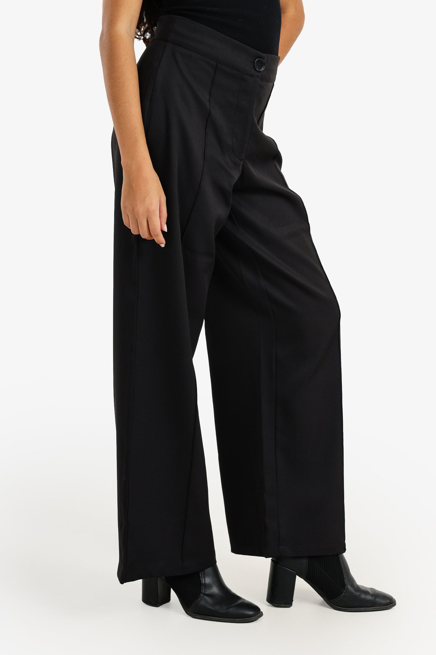 High-Waist Wide-Leg Pants