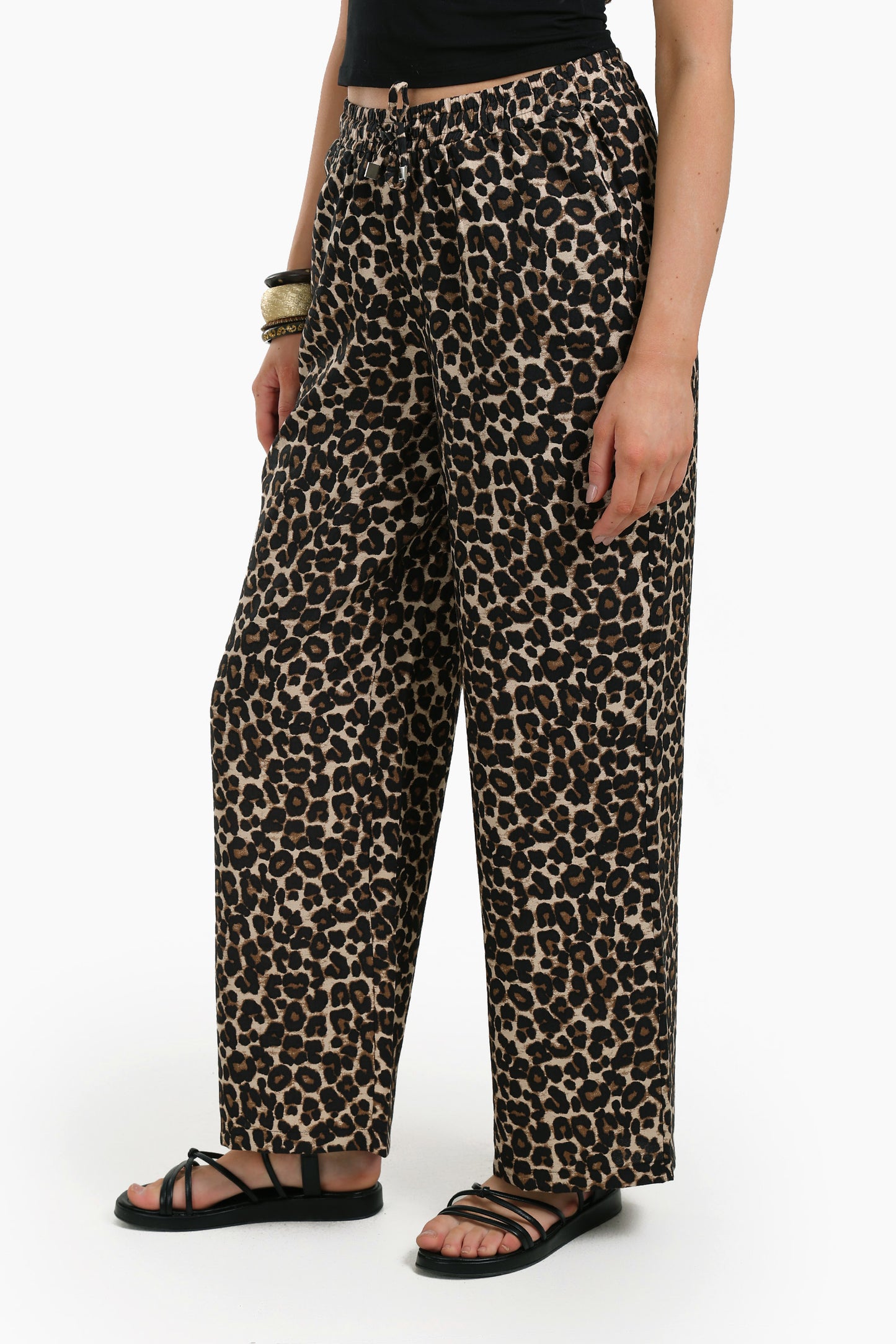 Leopard All Over Printed Pants