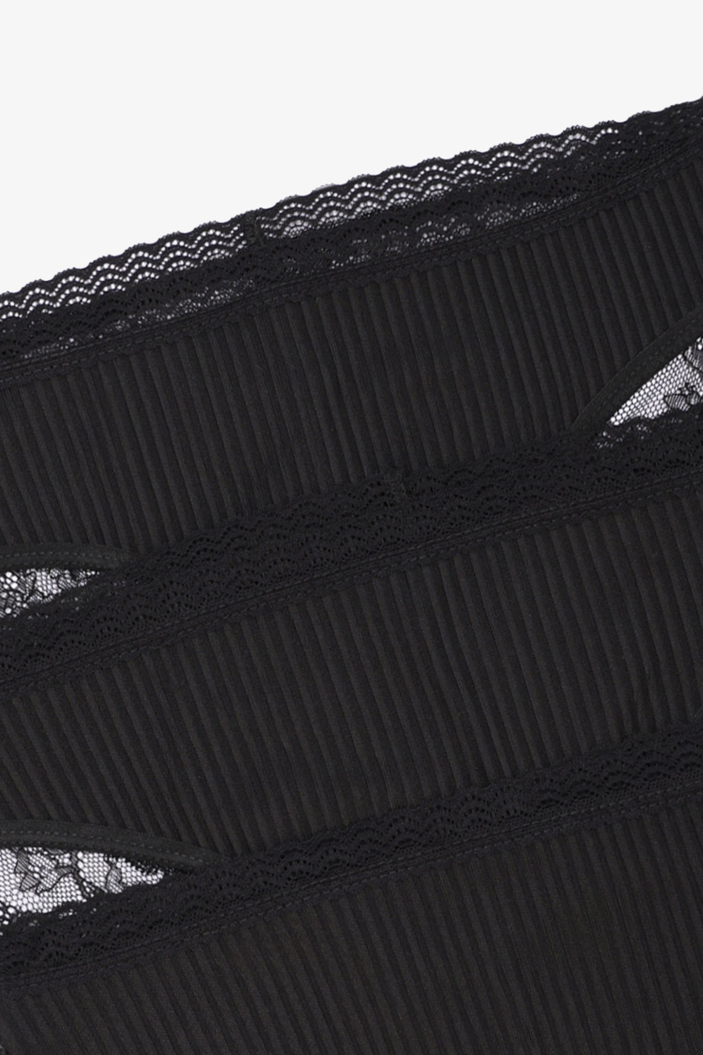 Pack of 3 Bikini Panties with Lace