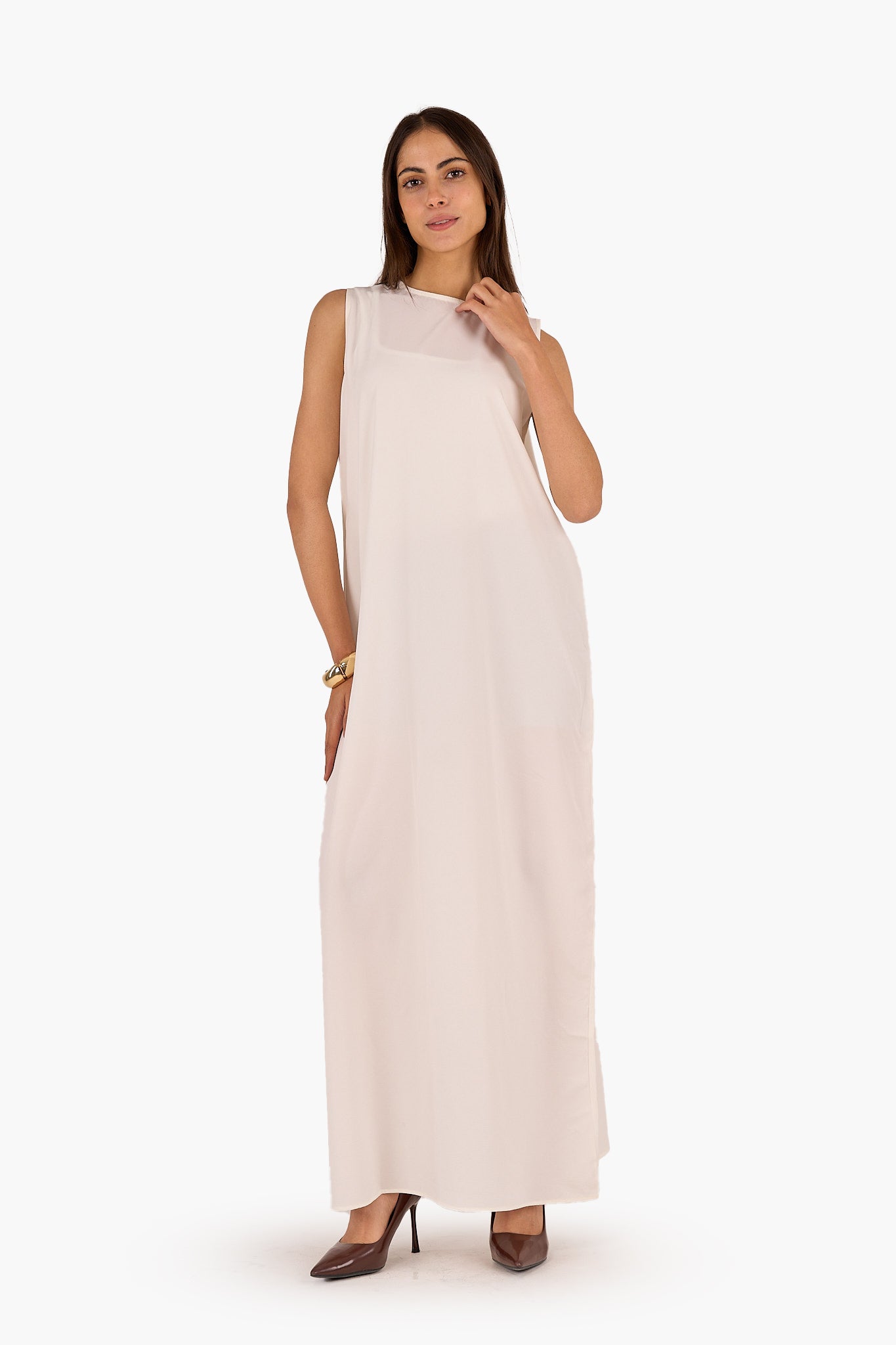 فستان كت سادة