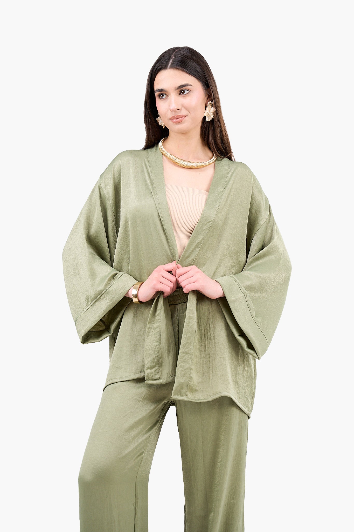 Classic Solid Kimono