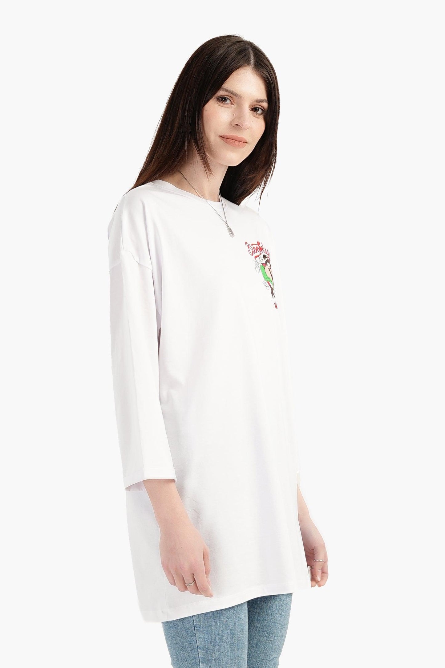 تيشيرت طويل بطبعة Taz