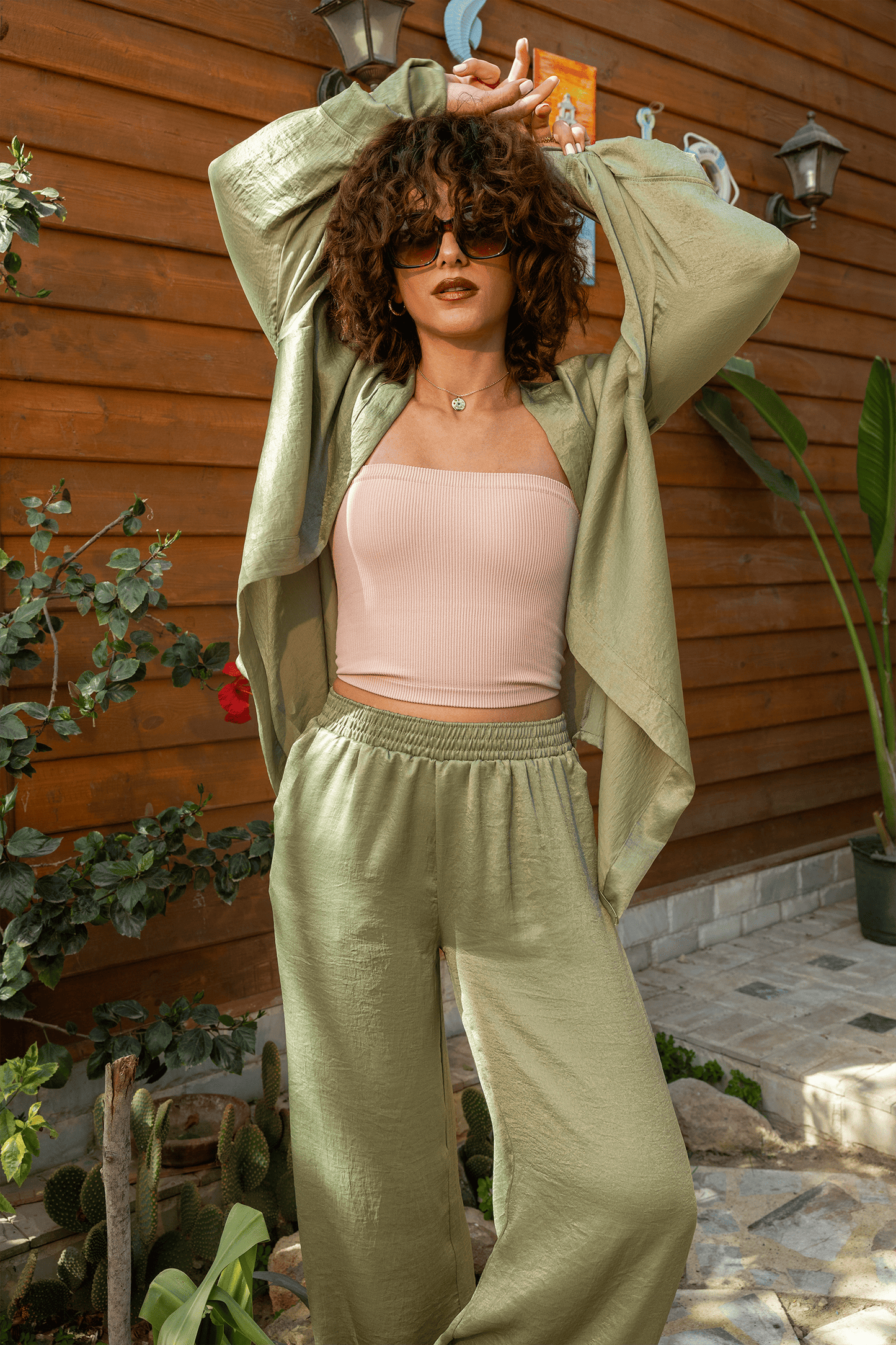 Classic Wide-Leg Pants