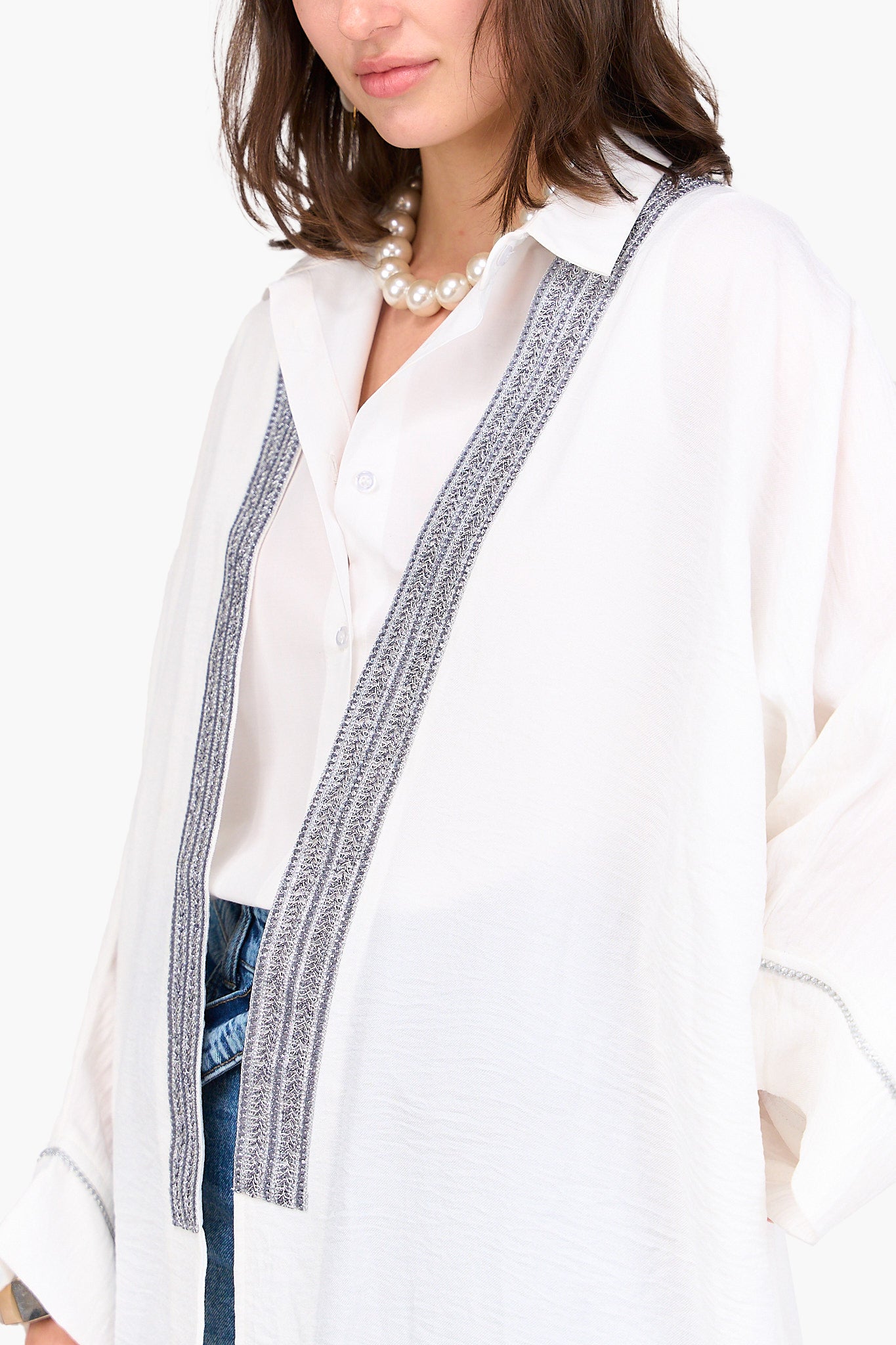 Kimono with Embroidery