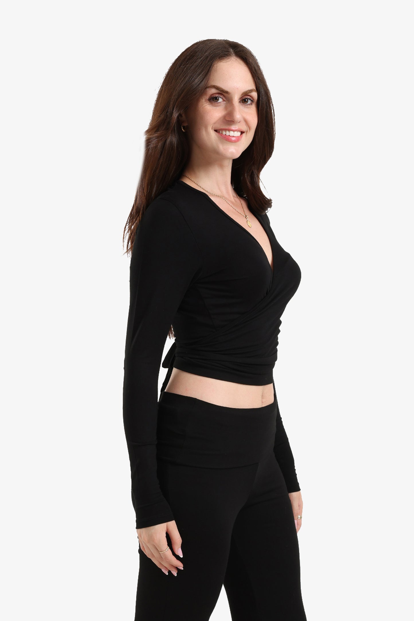 توب كاجوال بربطة خلفية