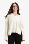 Folded Hem Wool Pullover