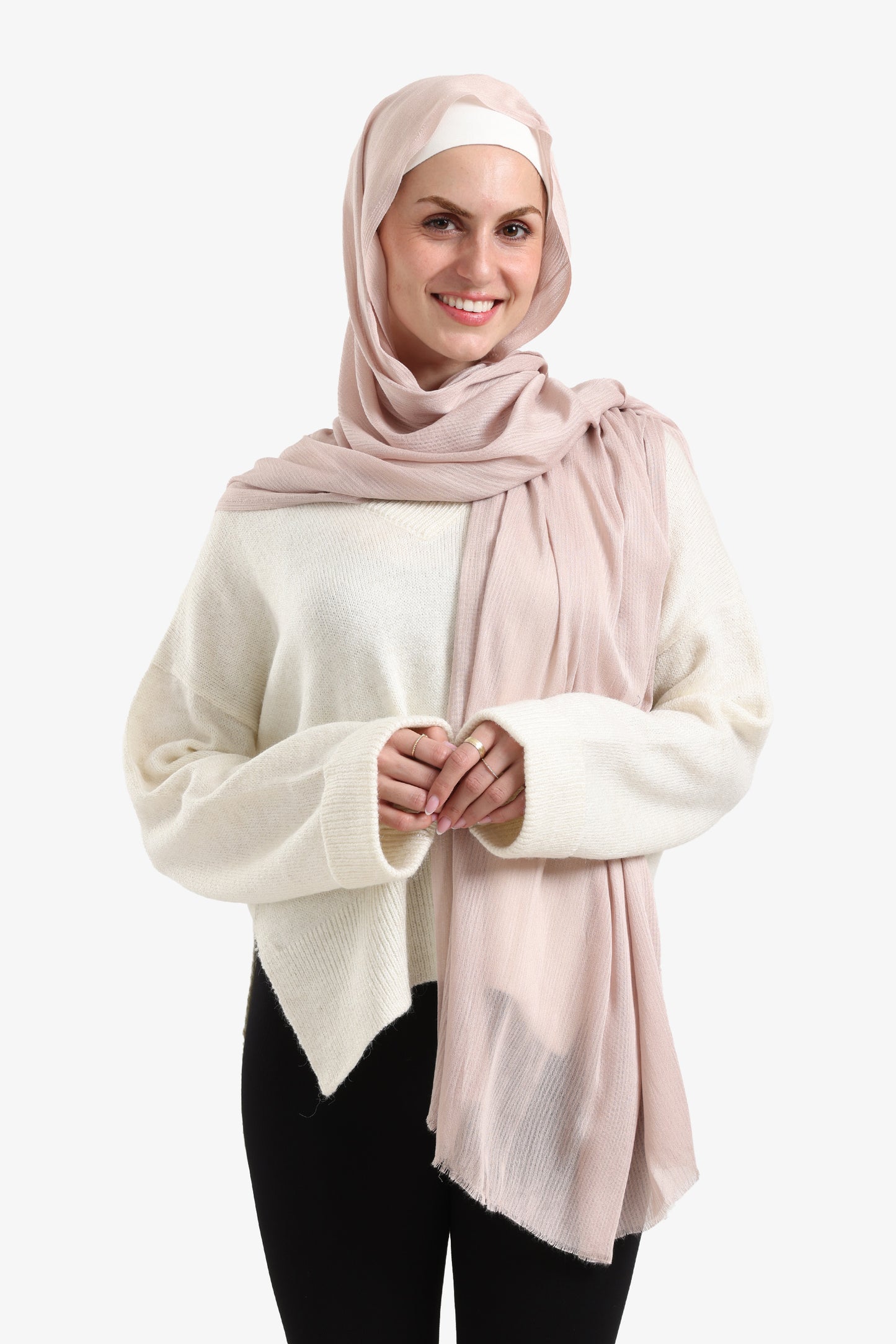 Ribbed Rectangular Scarf