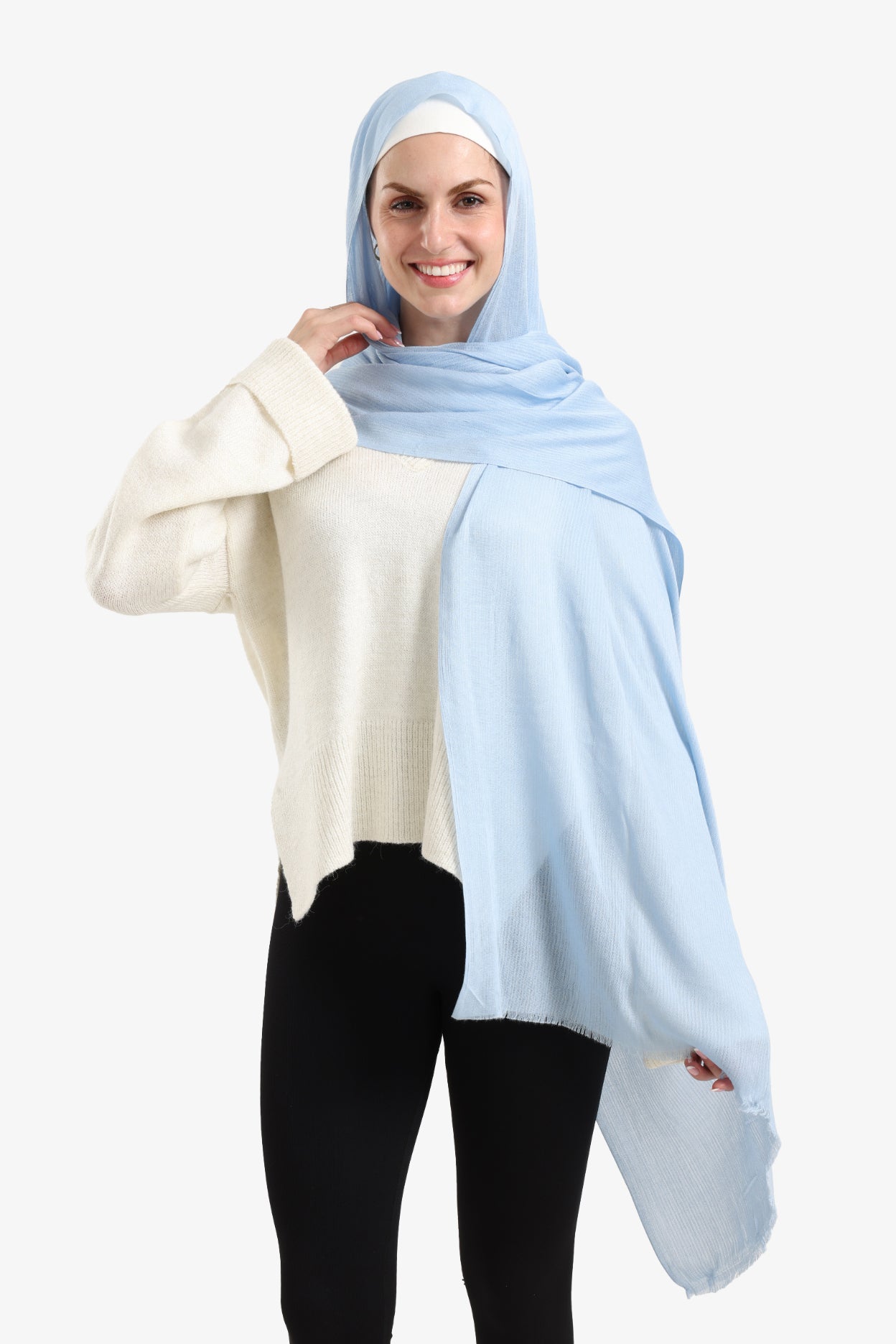 Ribbed Rectangular Scarf