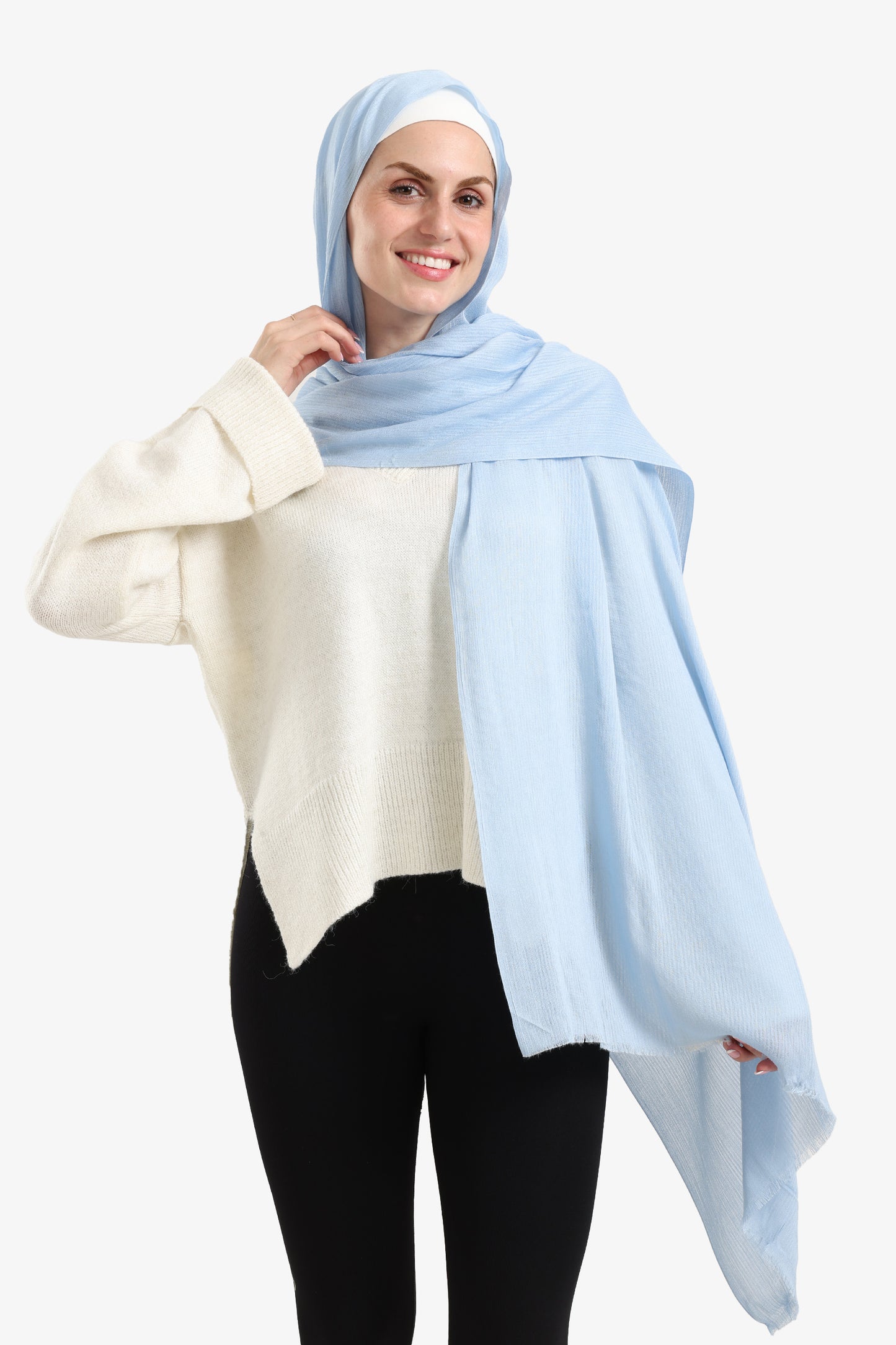 Ribbed Rectangular Scarf