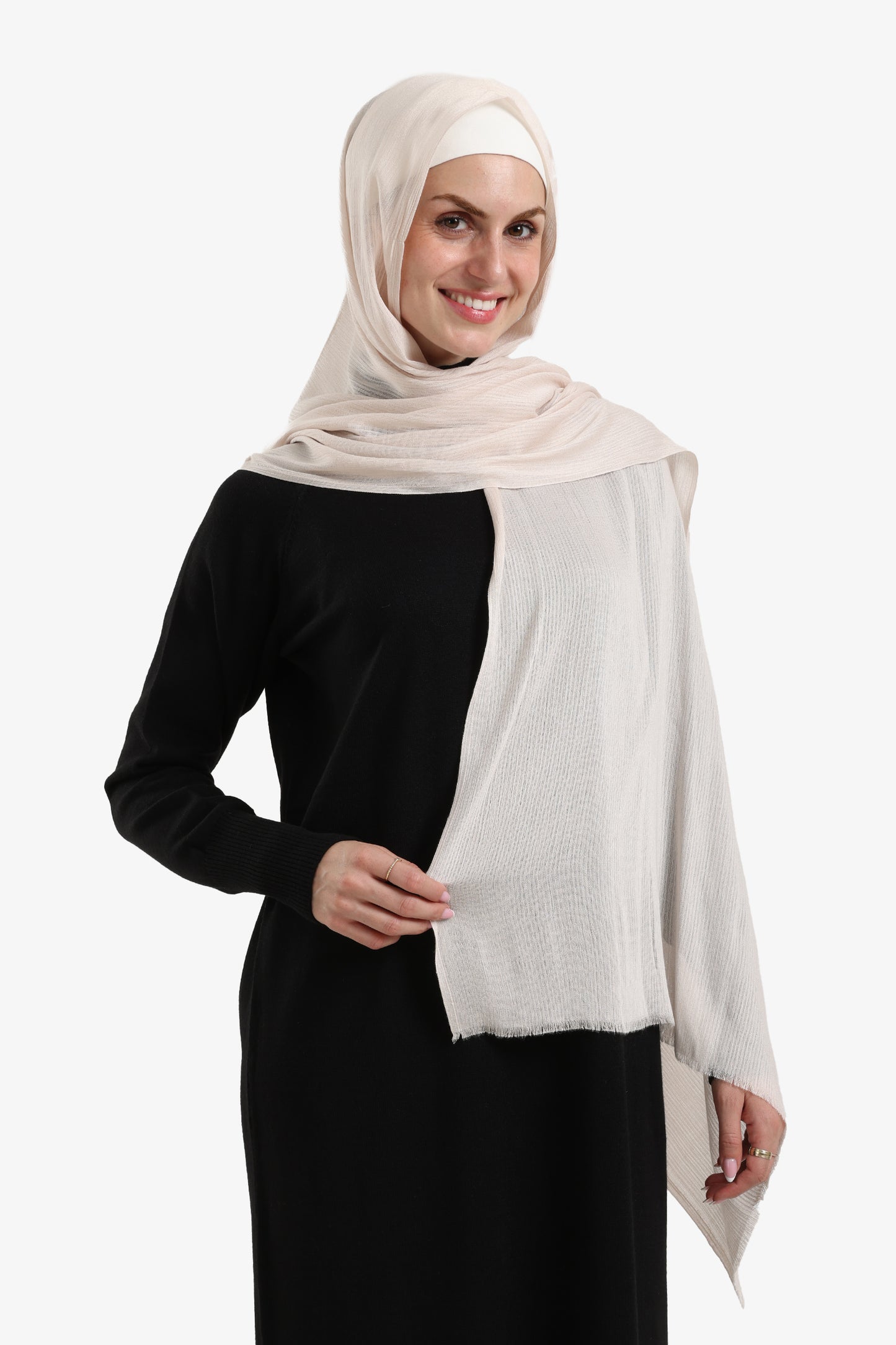 Ribbed Rectangular Scarf