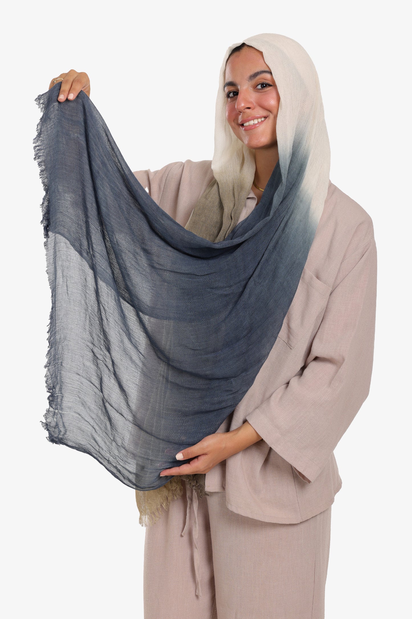 Gradient Cotton Scarf
