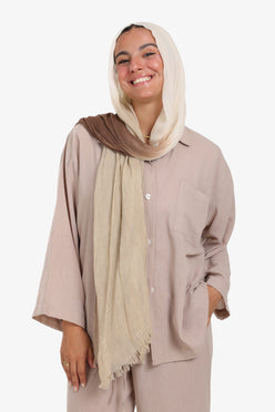 Gradient Cotton Scarf