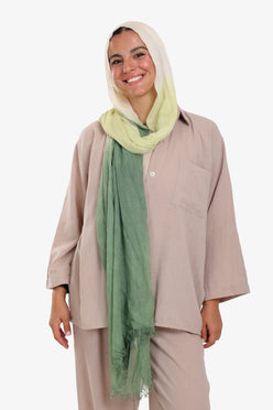 Gradient Cotton Scarf