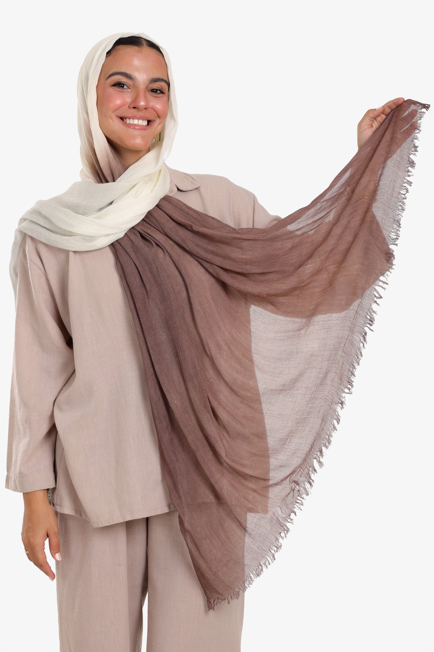Gradient Cotton Scarf