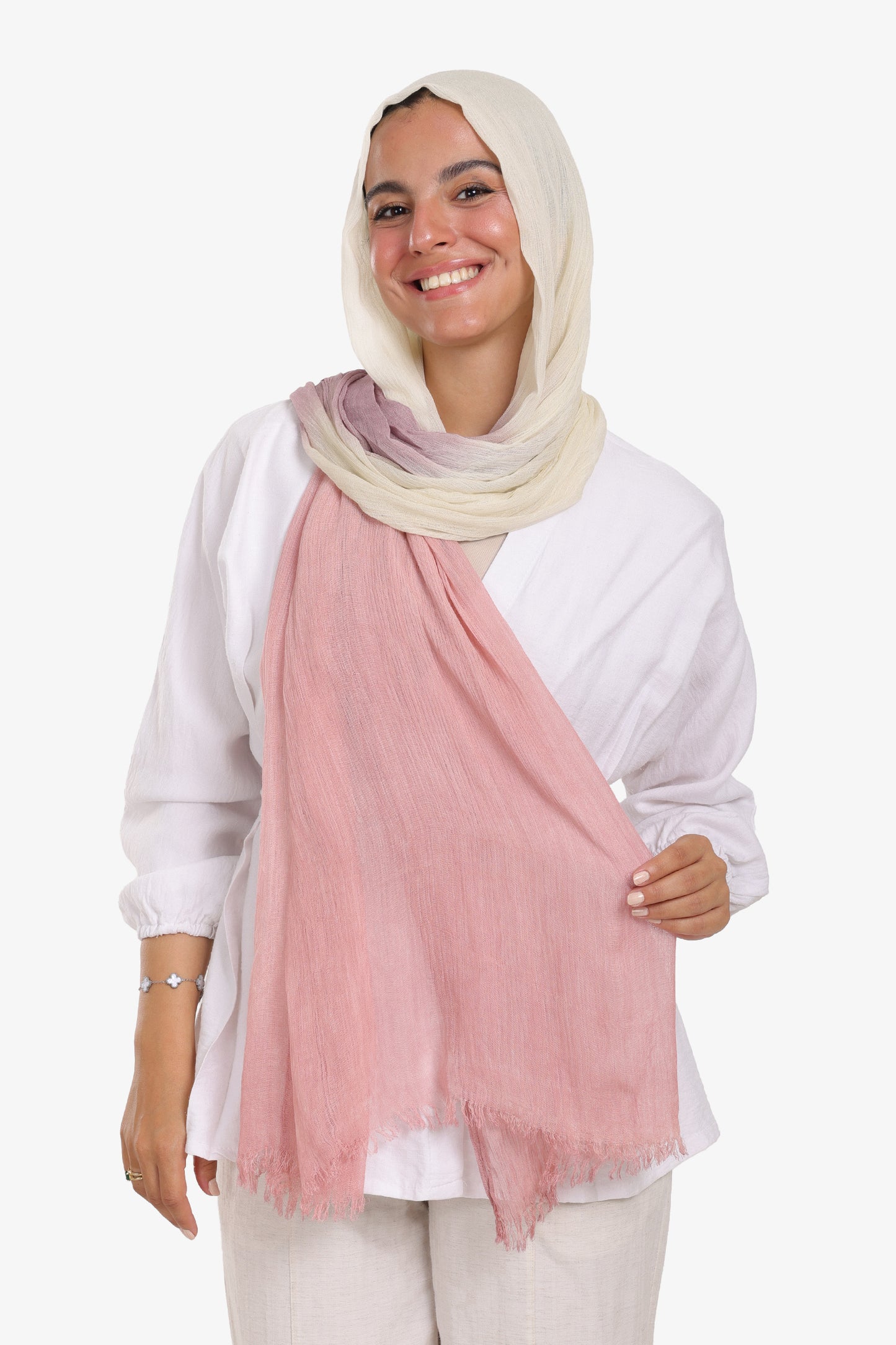 Gradient Cotton Scarf