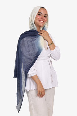 Gradient Cotton Scarf