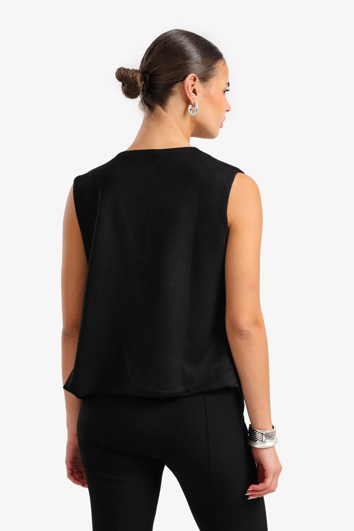 فيست مفتوح مطرز