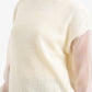 Sheer Sleeve Pullover