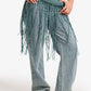 Waist Braided Fringe Belt