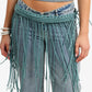 Waist Braided Fringe Belt