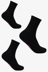 Ribbed Long Socks -3 Pairs