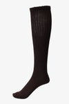 Ribbed Knee-High Socks