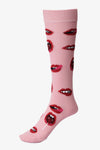 Printed Knee-High Socks