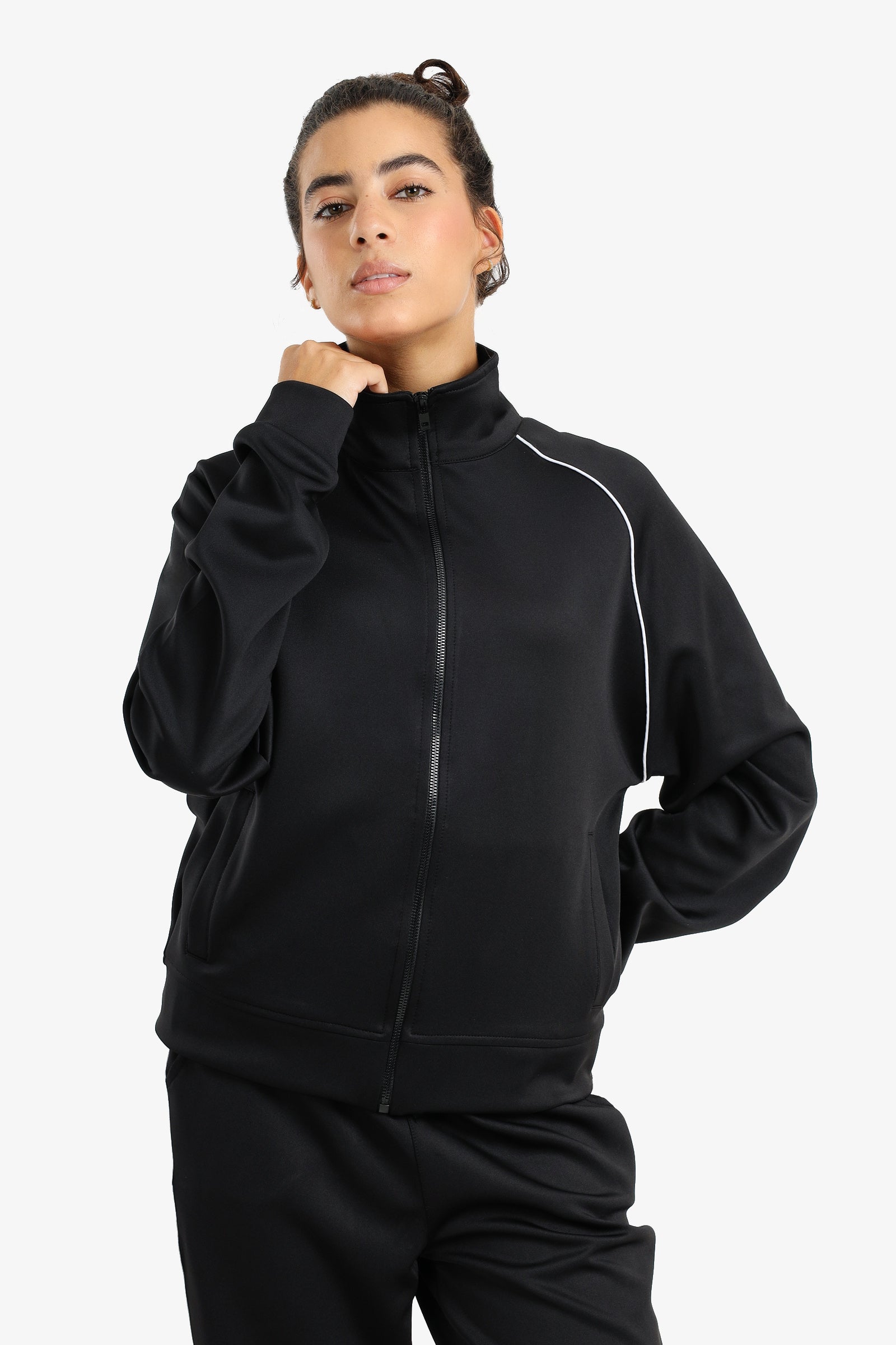 Zip-Up Lounge Jacket