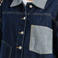Two-Tone Denim Jacket