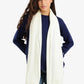 Classic Ribbed Knitted Scarf