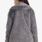 Shawl Neck Fur Jacket