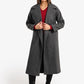 Notch Collar Midi Coat