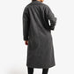 Notch Collar Midi Coat