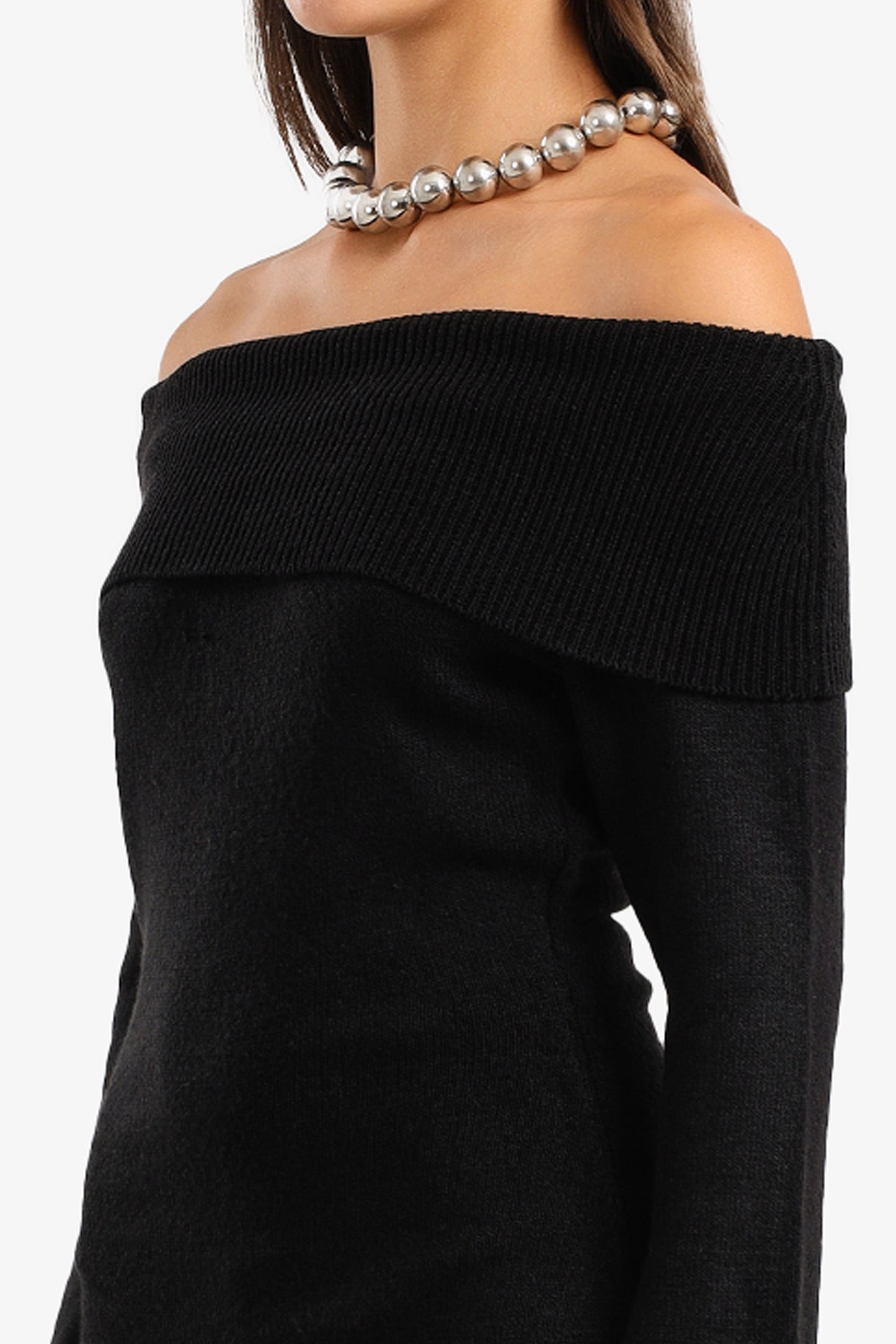 فستان ماكسي أوف شولدر