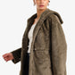 Hooded Faux Fur Coat