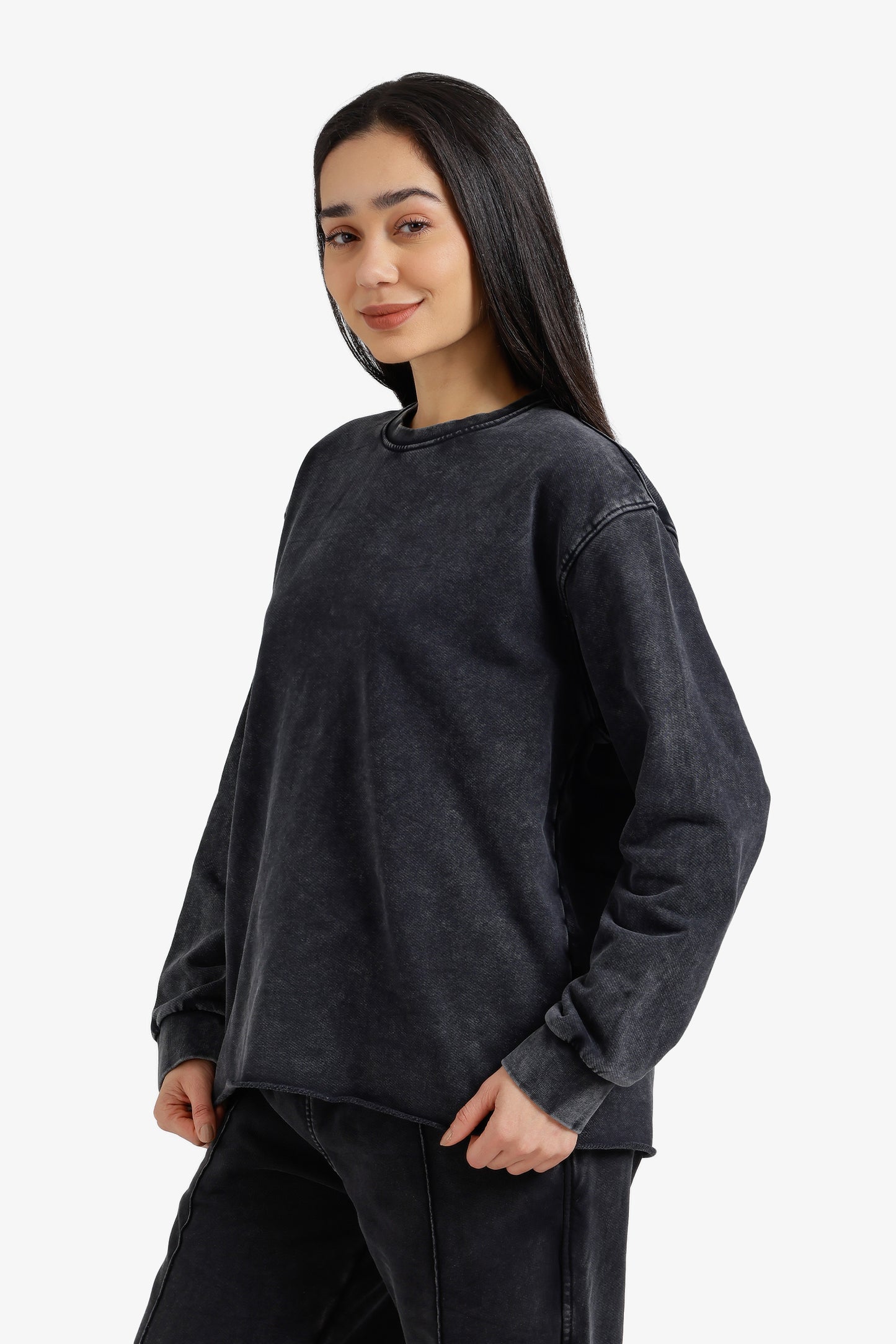 Denim Lounge Sweatshirt