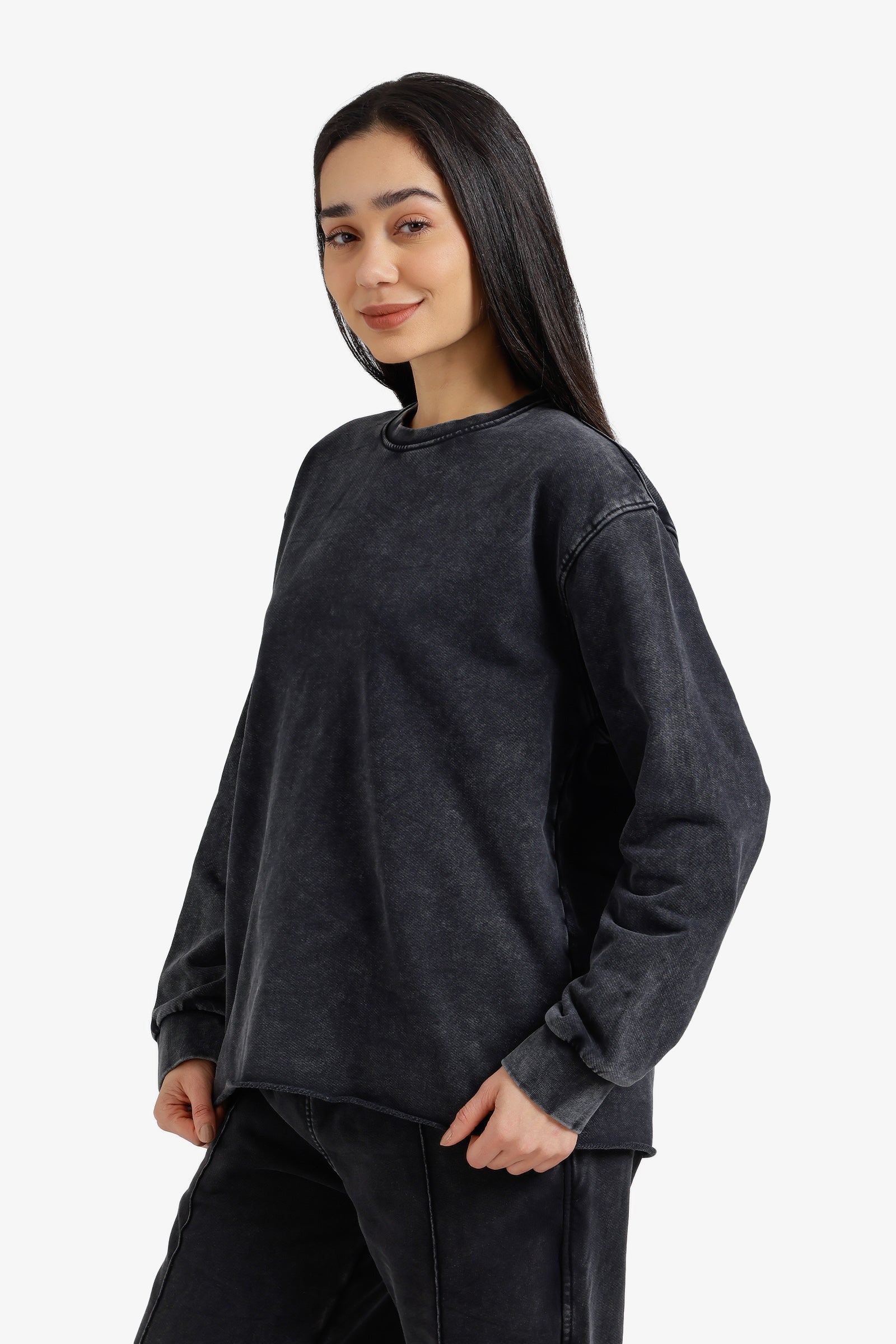 Denim Lounge Sweatshirt