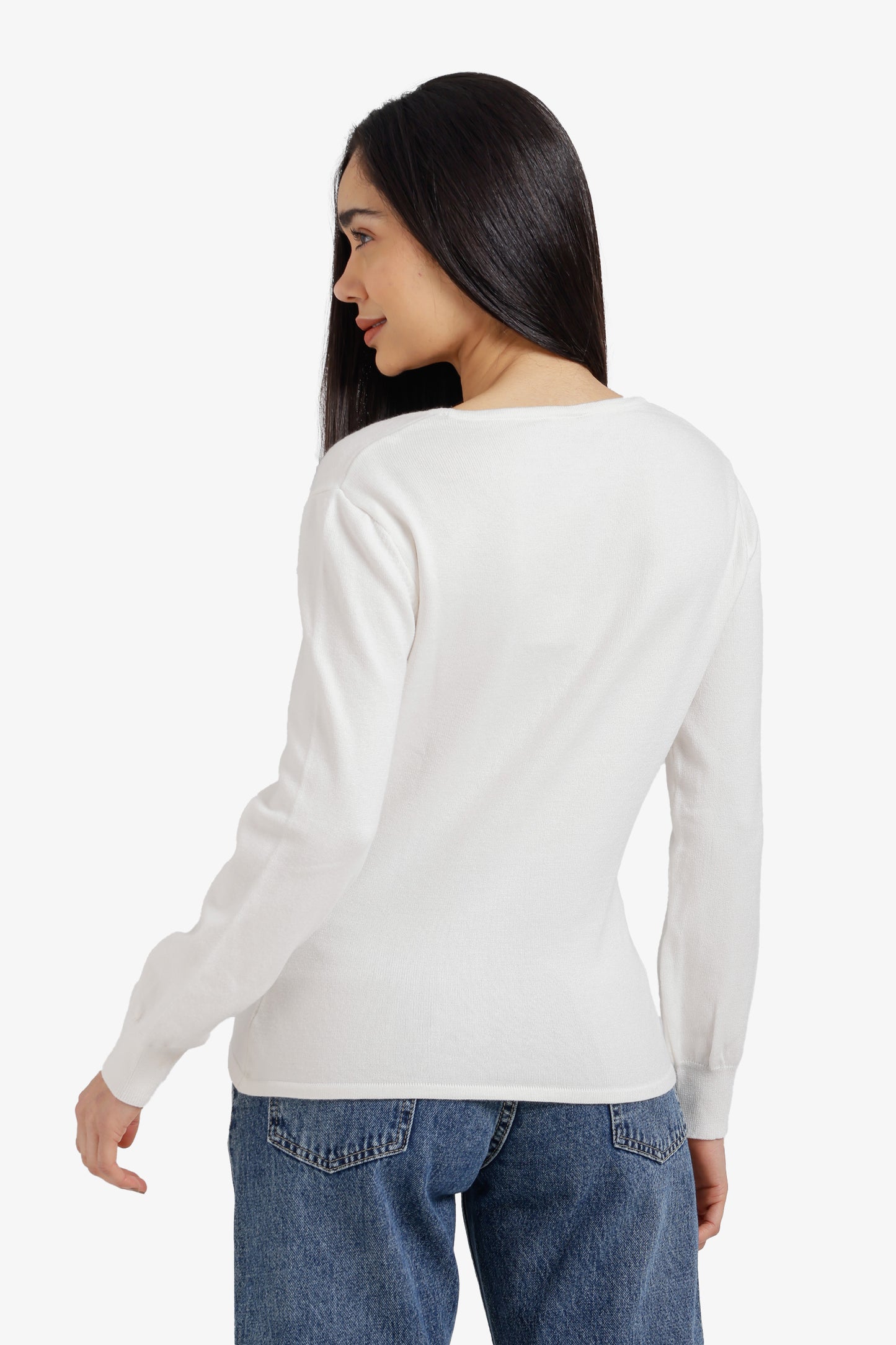Square Neck Pullover