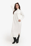 Turtle Neck Midi Dress