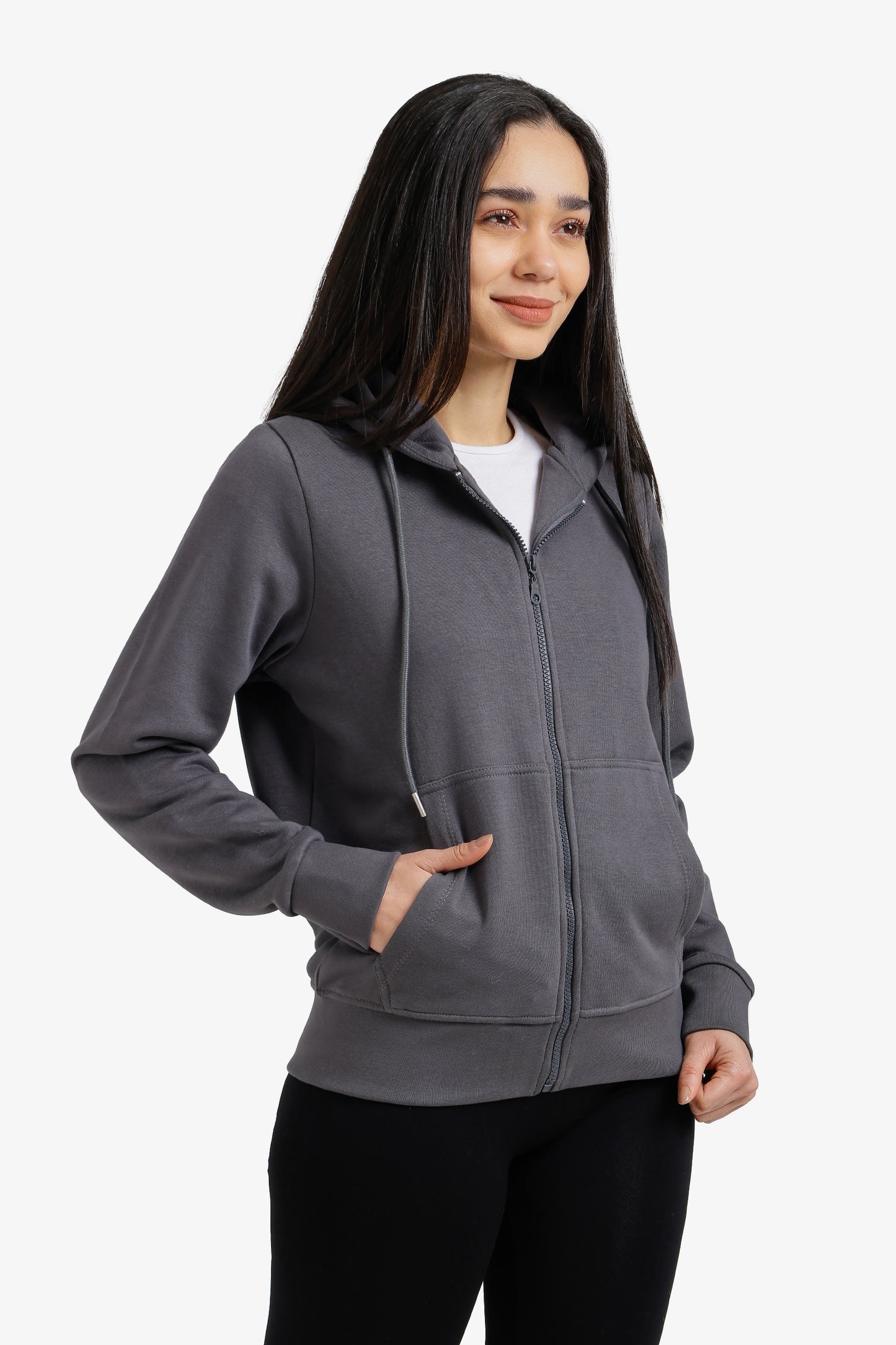 سويت شيرت مريح بقصة عادية