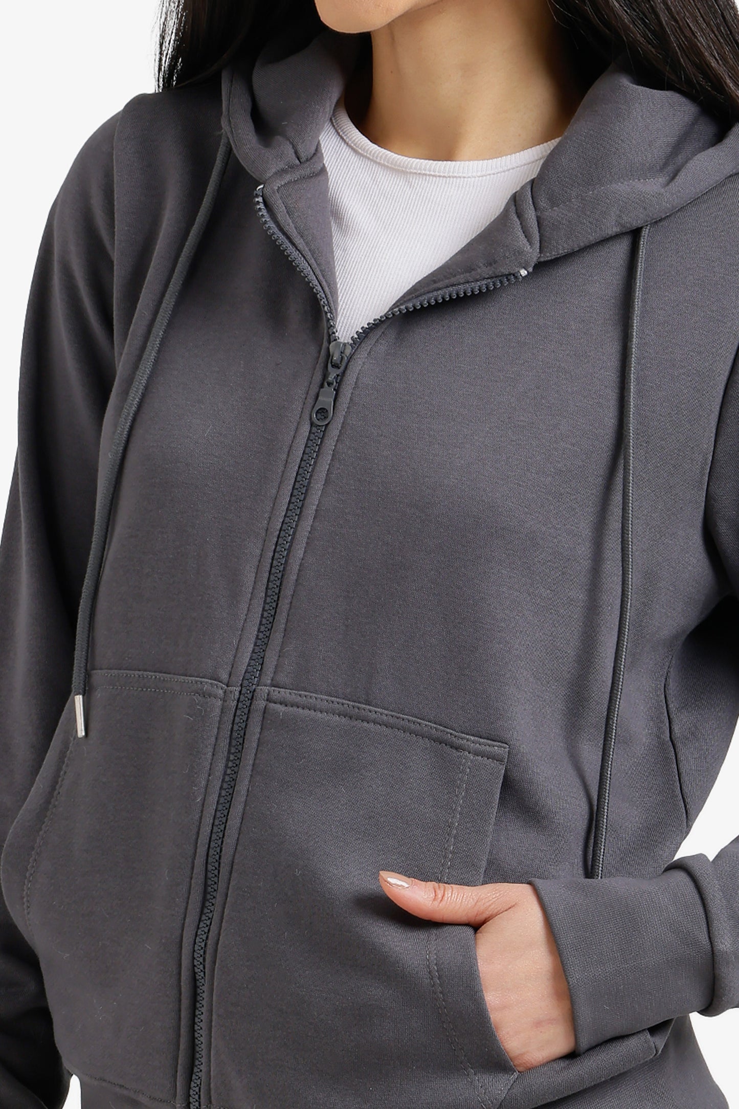 سويت شيرت مريح بقصة عادية