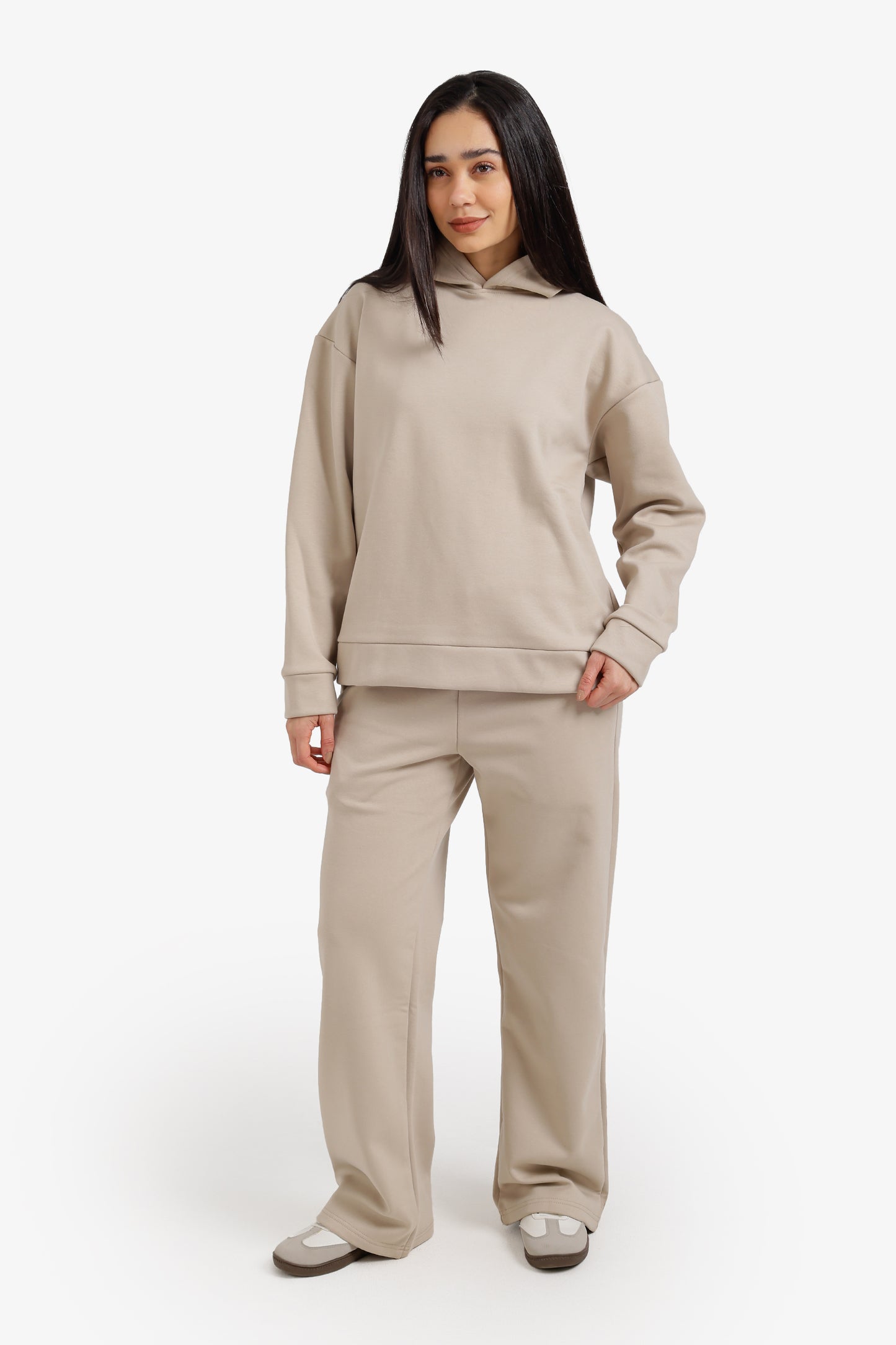 سويت شيرت مريح بغطاء رأس