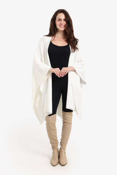 One Size Knitted Poncho