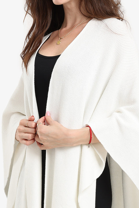 One Size Knitted Poncho