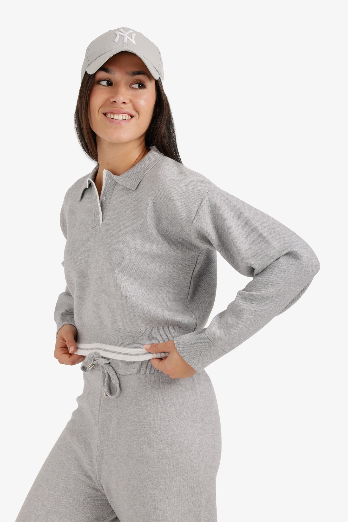 Cropped Lounge Sweatshirt