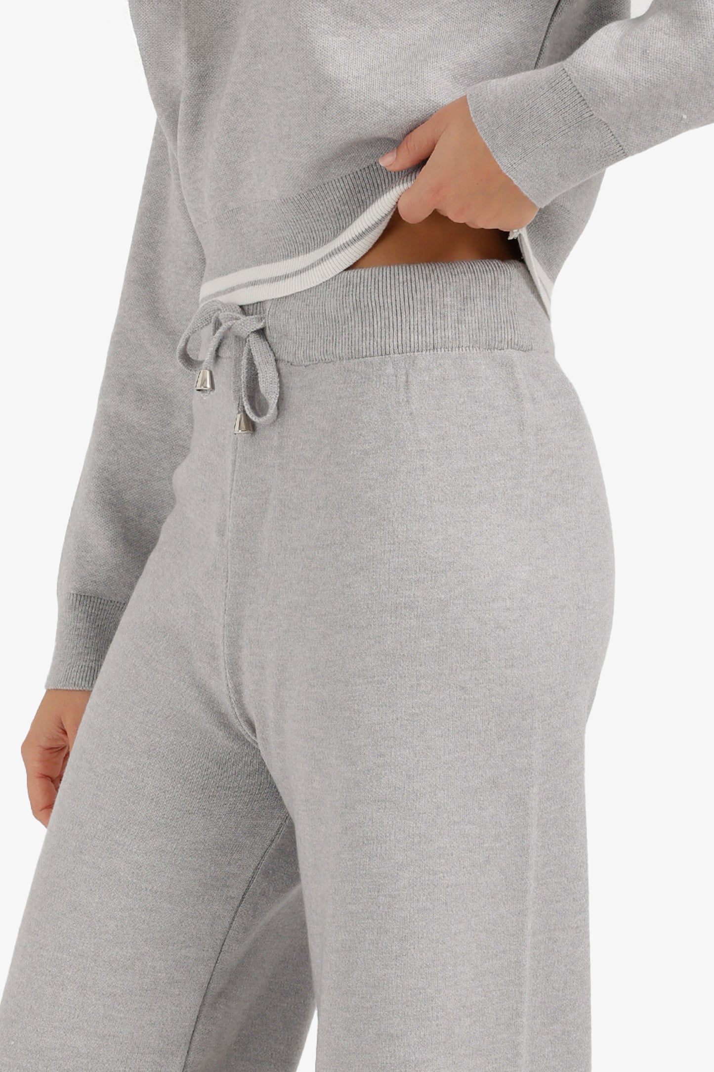 Wide-Leg Lounge Pants
