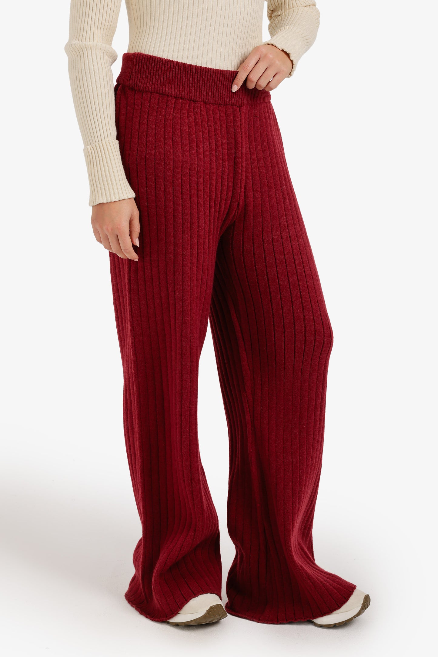 Ribbed Knit Pants