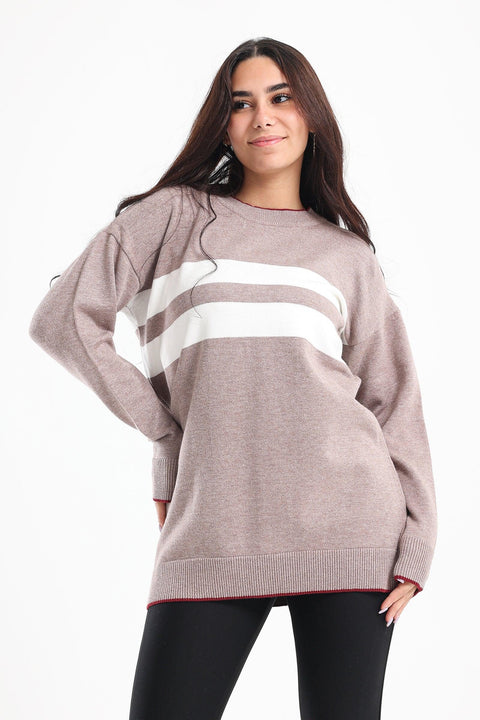 Wide Stripes Pullover