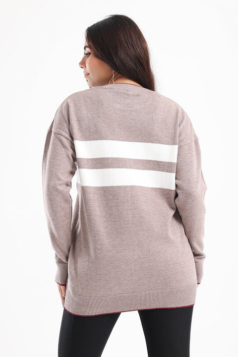 Wide Stripes Pullover