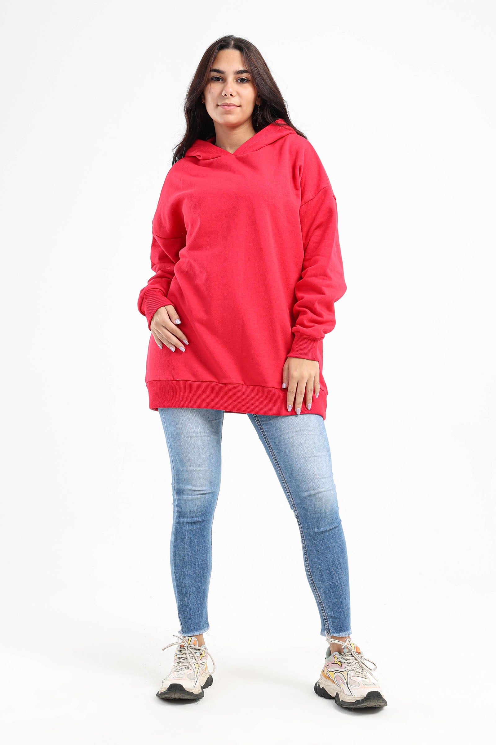 Dropped Shoulder Oversized Hoodie | Clue Wear